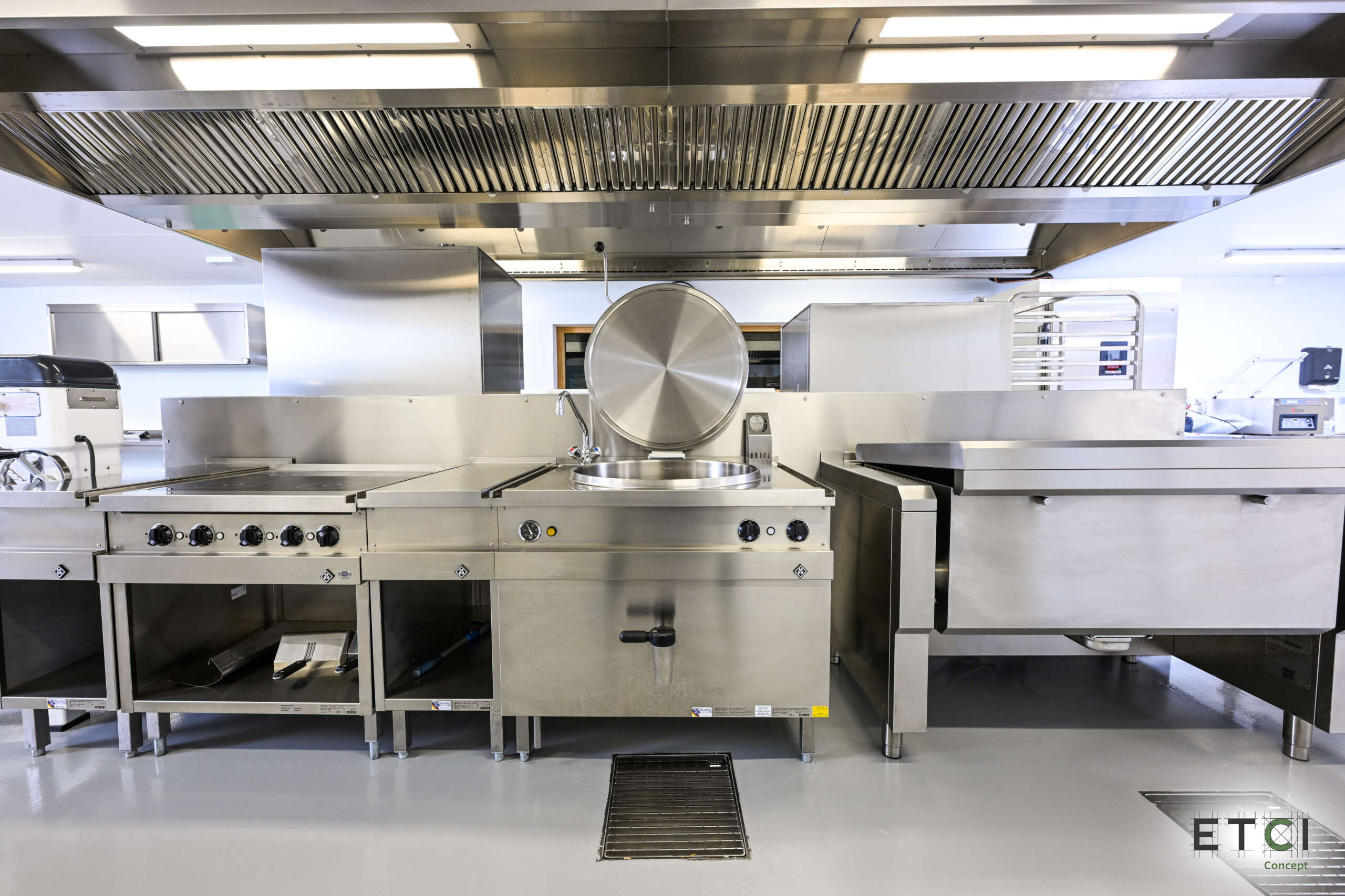 Cuisine centrale pour la restauration collective